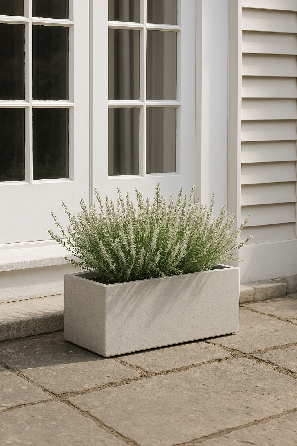 Jardinera rectangular